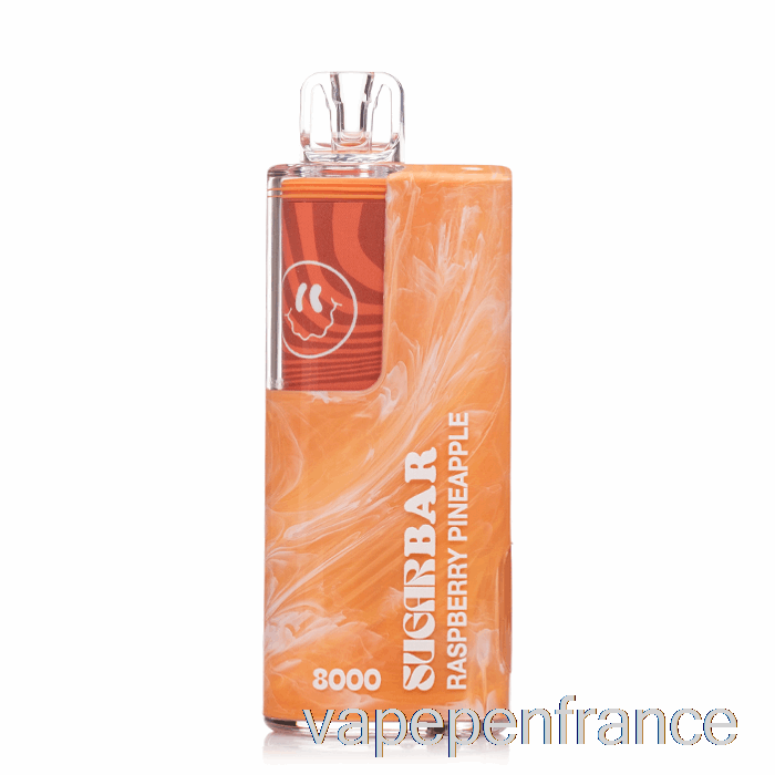 Stylo Vape Jetable Ananas Framboise Sb8000, Barre De Sucre